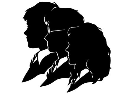 Шрифтовая композиция Гарри Поттер