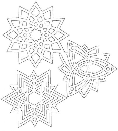 Новогодние вытынанки снежинки