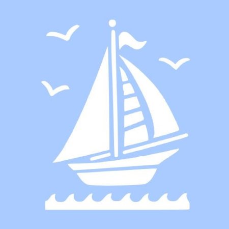 Море из бумаги вырезание