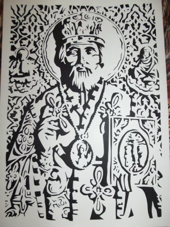 Вытынанки иконы