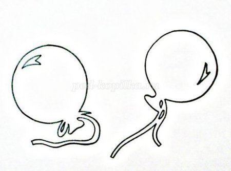 Шарики раскраска