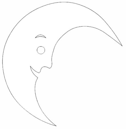 Трафареты на окна новогодние месяц
