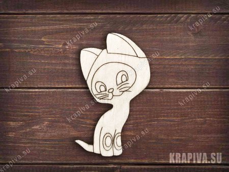Котенок из фанеры