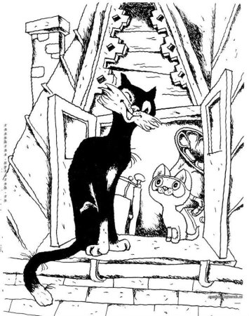 Котёнок Гав и щенок шарик