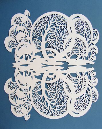 Вытынанки ажурные