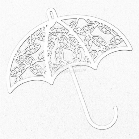 Вытынанка зонтик