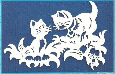 Вырезалки котики