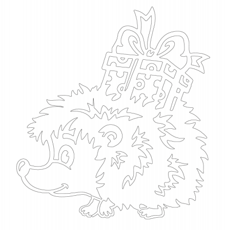 Красивые вытынанки на окна к новому году 2021