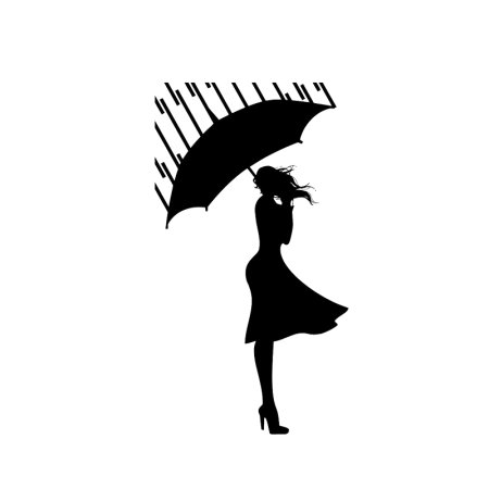 Вытынанка девушка с зонтиком (40 фото)