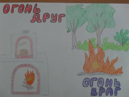 Аппликация по пожарной безопасности для дошкольников