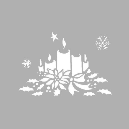 Свечи новогодние для вырезания