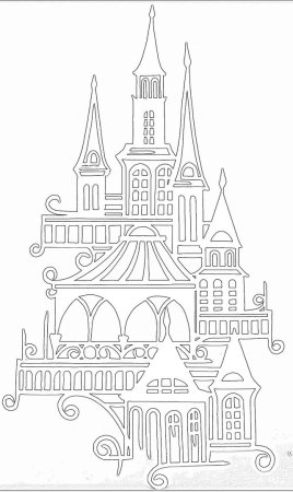 Вытынанка замок