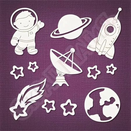 Чипборд космос