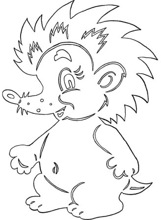 Трафареты на окна звери