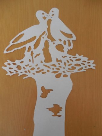 Ажурное вырезание в детском саду