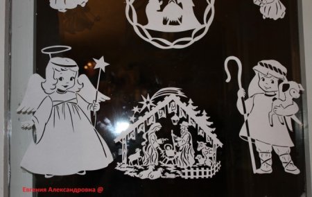 Вырезки на Рождество