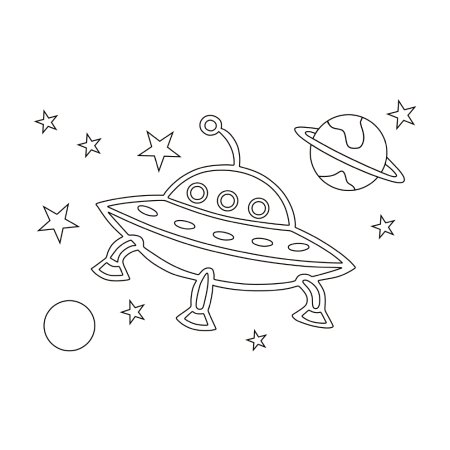 Космос трафареты для детей