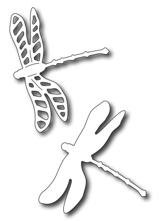 Трафарет бабочки и Стрекозы