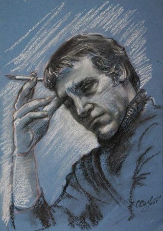 Владимир Высоцкий рисунок