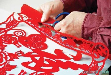Китайское вырезание из бумаги