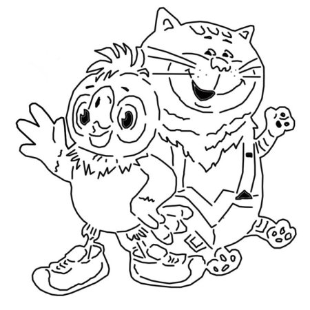 Вырезалки на окна из мультфильмов