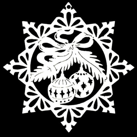 Трафареты Снеж Инка для вырезания