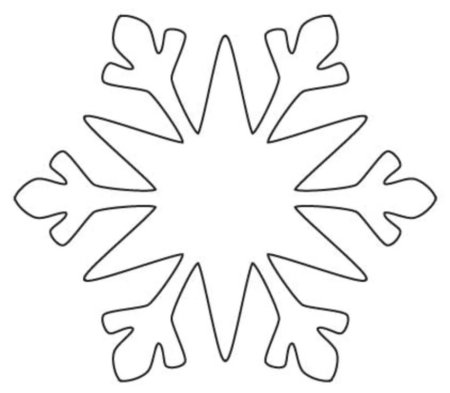 Снежинки для вырезания