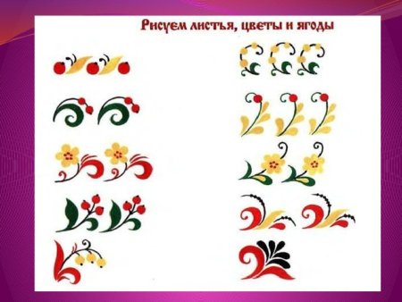 Элементы хохломы