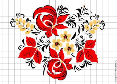 Хохломская роспись