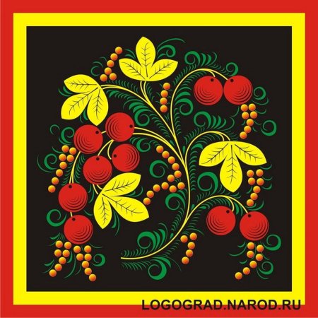 Хохлома узоры