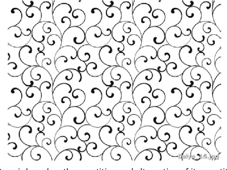Узор из завитков