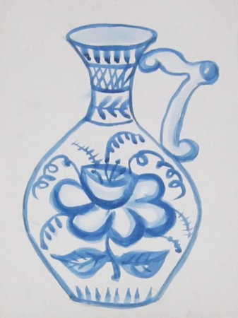 Узоры на вазе рисунок легкий (49 фото)