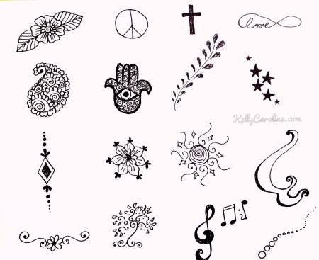 Handpoke эскизы