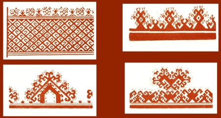 Марийский орнамент луговых марийцев