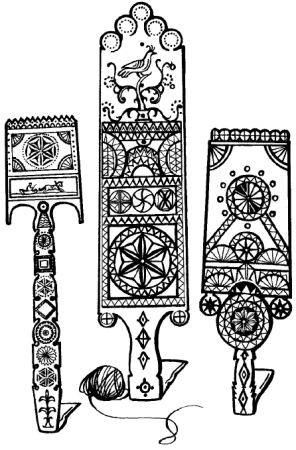 Татарская прялка