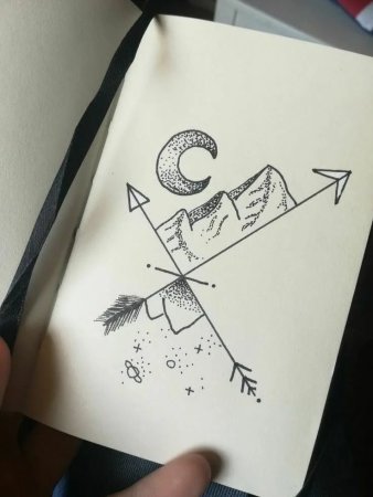 Лёгкие рисунки для скетч бука