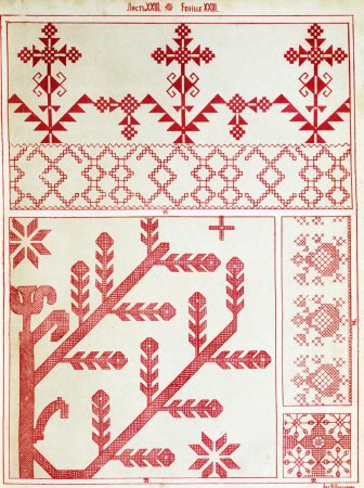 Старинная русская вышивка