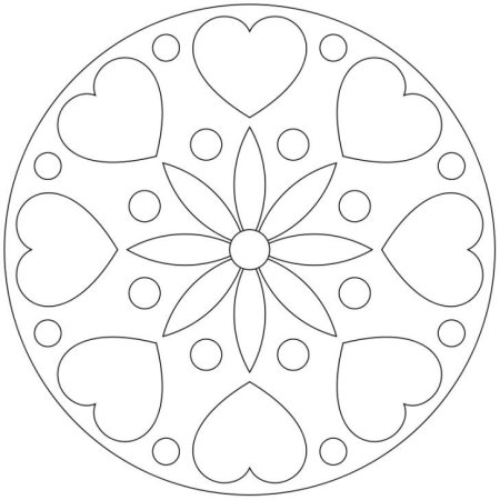 Узор на тарелочке рисование