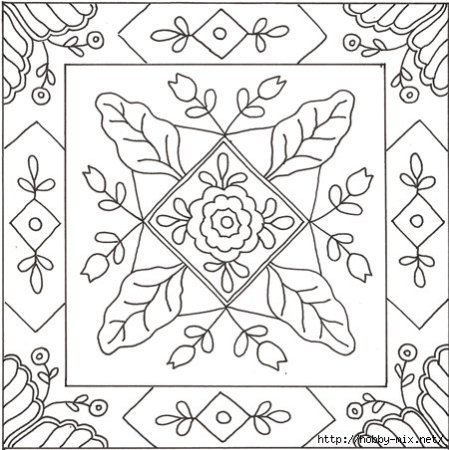 Эскиз ковра