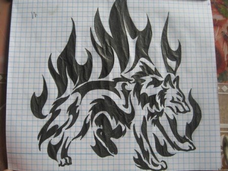 Лист и ручка рисунок
