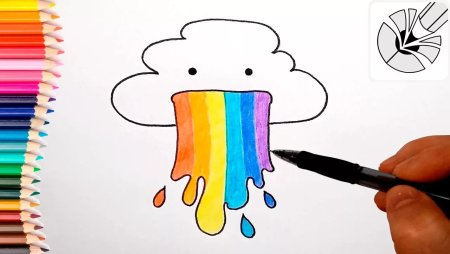 Маленькие рисунки фломастерами
