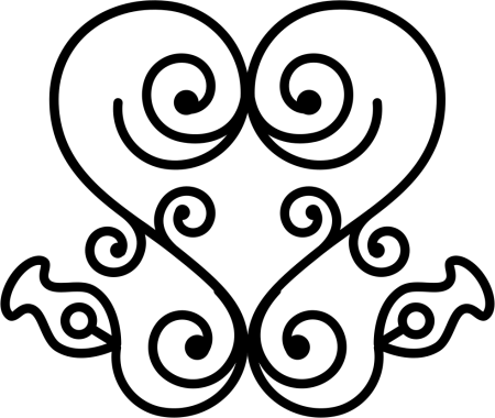 Орнамент несложный