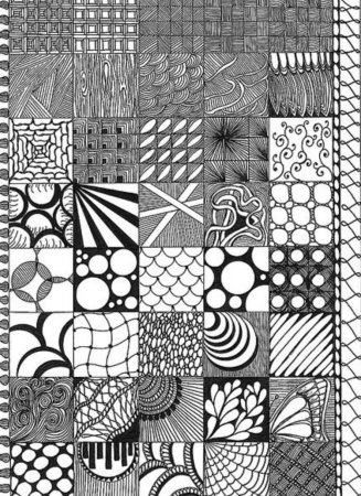 Зентангл и дудлинг для начинающих