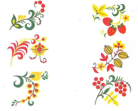 Хохлома рисунок