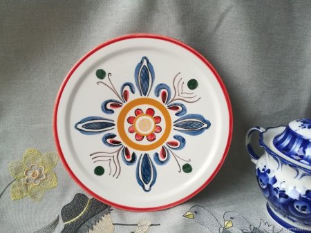 Орнамент на посуде раскраска