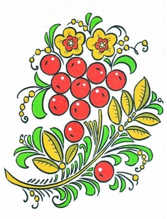 Роспись карандашом