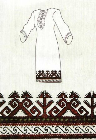 Орнамент на воротник