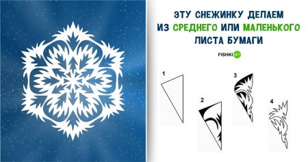 Новогодние снежинки вырезать из бумаги