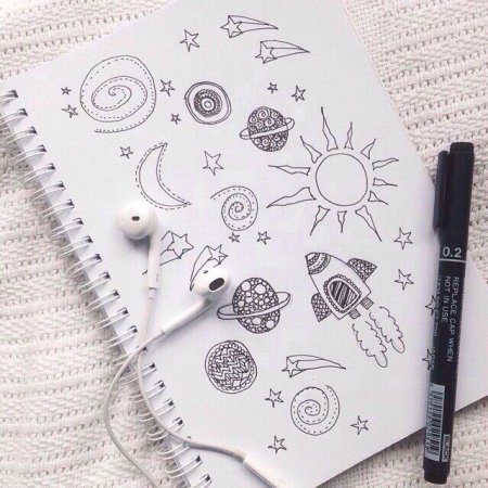 Bullet Journal дудлы