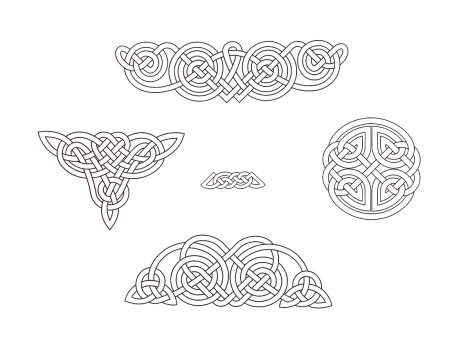 Дракон Celtic Knotwork
